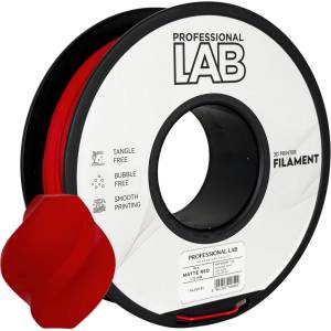 Professional Lab FG-P25-E1, 3D филамент, PLA Matte, 1, 75mm, 1000g, Червен (Red) (FG-P25-E1)