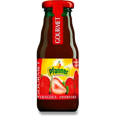 Pfanner Gourmet ovocný nektar jahoda 40% 24 x 200 ml