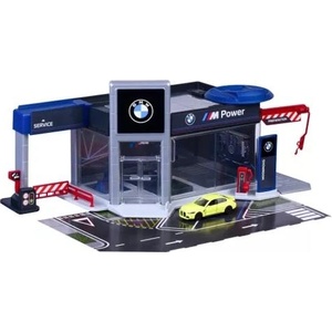Majorette Игрален комплект Majorette - шоурум на BMW, с 1 количка, 1: 64 (8502106000)