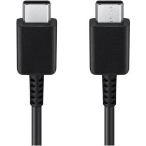 Huawei Оригинален USB-C Кабел за Huawei с Бързо Зареждане USB-C to USB-C 1m LX-1030, Черен (Bulk) (LX-1030/Bulk)