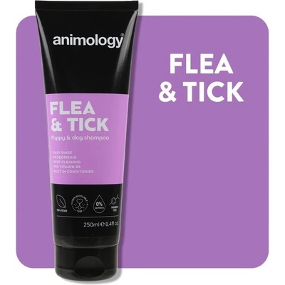 Animology Flea & Tick antiparazitní šampon pro psy 250 ml