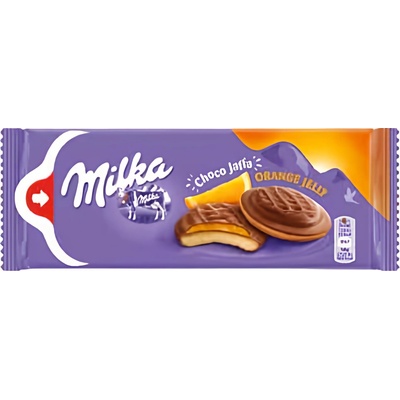 Milka Choco Jaffa piškoty pomerančové mléčná čokoláda 150 g