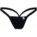 MOB Eroticwear Y Buns Thong Black S