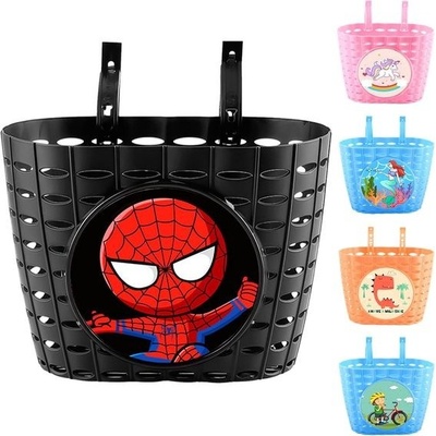 Dětský košík na kolo 20x15x13cm černý