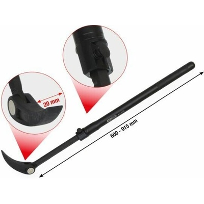 Montáżna páka KS TOOLS 911.8187