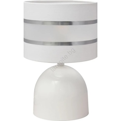 Helam Настолна лампа HELEN 1xE27/15W/230V бяла (HE1188)