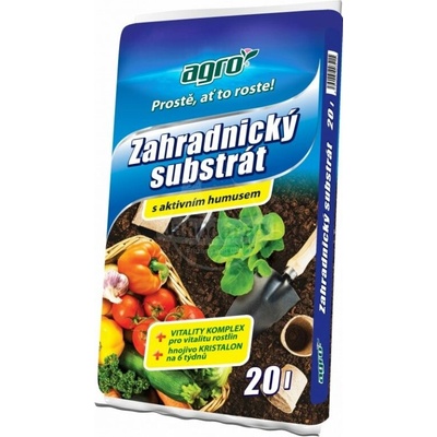 Agro záhradnícky substrát 20 l