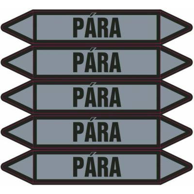 Grafiko | Pára - dle ČSN 13 0072 - Materiál fólie s ochrannou laminací, Rozměr aršík 5ks šipka 250x52mm