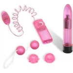 Minx Комплект секс играчки 5 бр. Classic Crystal розов