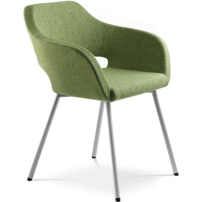 LD Seating konferenční křeslo Polo K-N2, kostra šedá