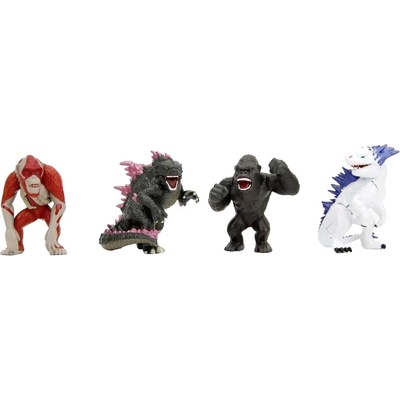 Jada Toys Метална фигурка Jada Toys - Godzilla-Kong, 6.5 cm, асортимент (9384193300W01)