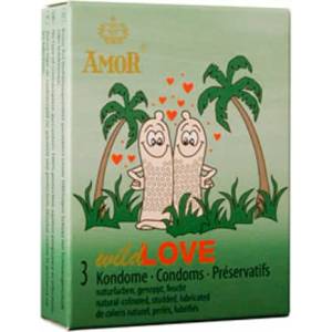 Amor Презервативи "amor wild love" 3 бр