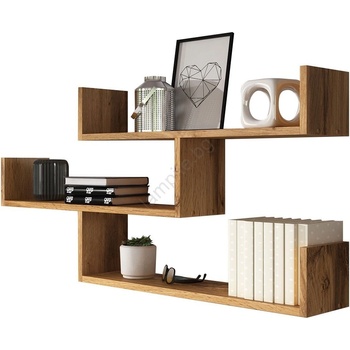 Image 1 of Mirjan24 Етажерка TRIO 55x119 см кафяв (MJ0073)