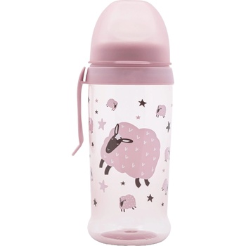 Lorelli Спортна бутилка с мек накрайник Lorelli My Friend - 350 ml, Mellow Rose