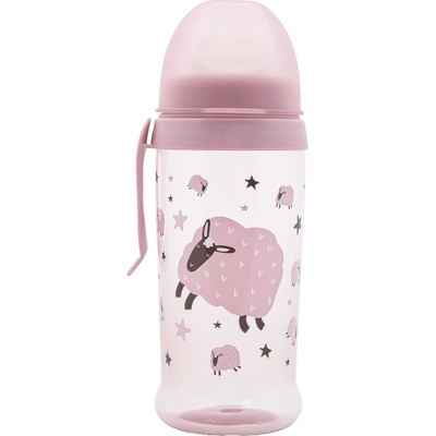 Lorelli Спортна бутилка с мек накрайник Lorelli My Friend - 350 ml, Mellow Rose