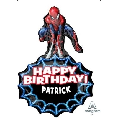 Anagram Spiderman HB pavučina 58x86cm fóliový balónek