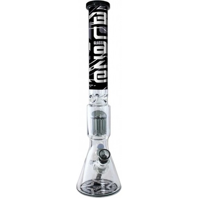 BLAZE® Cyberpunk flask Ice bong s perkolátorem 52 cm šedá