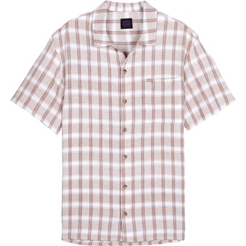 Oxbow Мъжка риза с копчета Oxbow Coaster Short Sleeves Shirt - Malt (033-3020-0211)