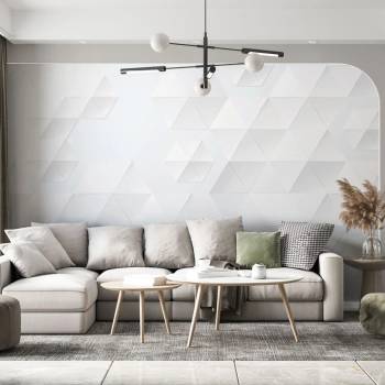 Image 1 of Art gift Фототапет - Релефни шестоъгълници
