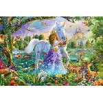 Schmidt Spiele - Puzzle Princess with unicorn - 150 piese