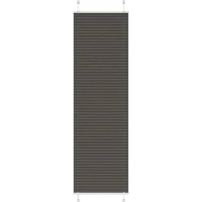 VidaXL Roleta plisé 65 x 200 cm černá