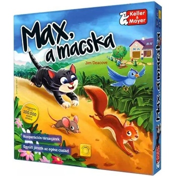 Keller&Mayer Котката Макс - настолна игра с инструкции на унгарски език (713595)