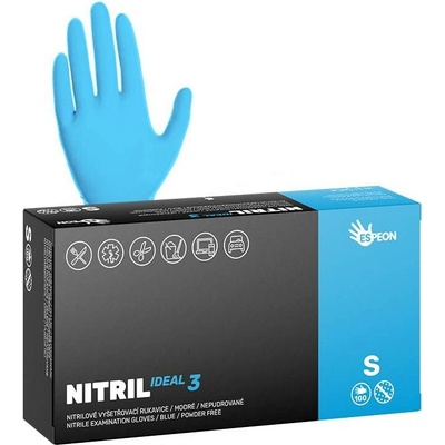 Espeon Nitril Ideal3 Blue nitrilové nepudrované 100 ks