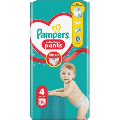 Pampers Active baby 4 54 ks