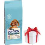 Dog Chow Puppy Lamb 14 кг + безплатна изненада за кучето