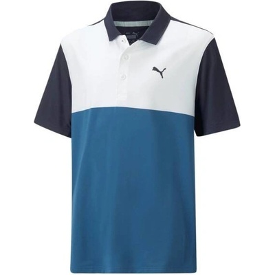 Puma Golf Cloudspun Colorblock modrá