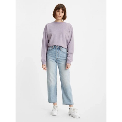 Levi´s dámske rifle ribcage straight ankle modré