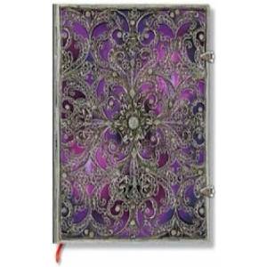Aubergine Ultra Lined - Silver Filigree Collection | Paperblanks (ISBN: 9781439728932)