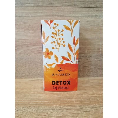 JUVAMED DETOX čaj čistiaci bylinný čaj 20 x 1,5 g
