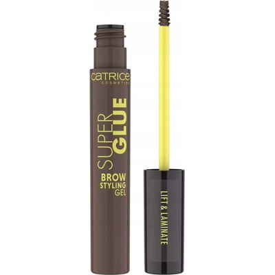 Catrice Super Glue Brow Styling Gel Silne fixačný gél na obočie 030 Deep brown 4 ml