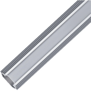 ELMARK Elm9012/2 АЛУМИНИЕВ ПРОФИЛ С МАТ. РАЗСЕЙВАТЕЛ 1m ОМ (99acc14)