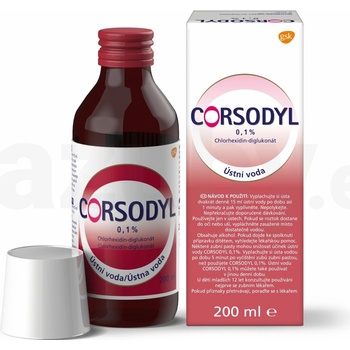 Corsodyl 0,1% 200 ml