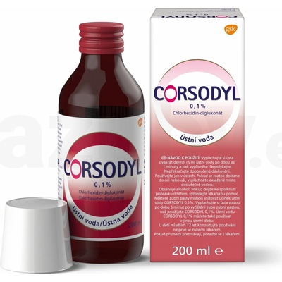 Corsodyl 0,1% 200 ml