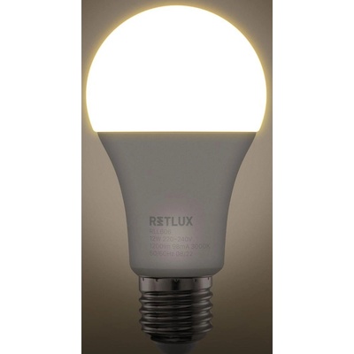 Retlux RLL 606 A60 E27 bulb 12W WW D