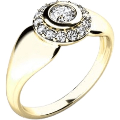 Pattic Zlatý briliantový prsten G1089801
