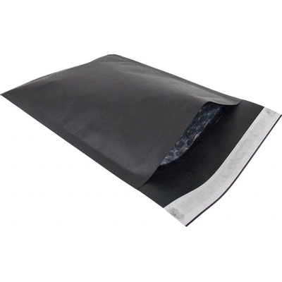 Bublinková obálka D/14, vnútorná šírka 180 mm, dĺžka 265 mm, čierna, v balení 100 ks