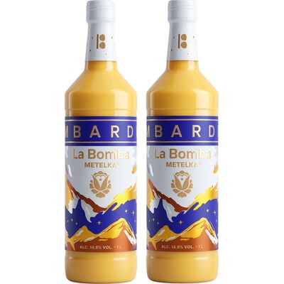 Metelka Bombardino La Bomba 14,8% 2 x 1 l (holá láhev)