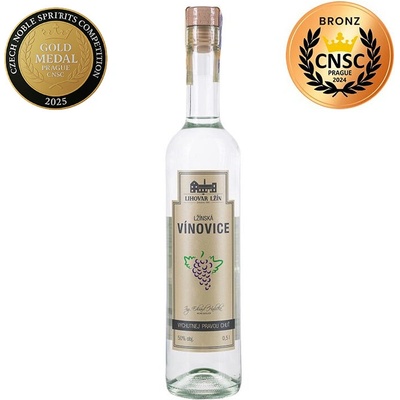 Lihovar Lžín Lžínská Vínovice 50% 0,5 l (holá láhev)