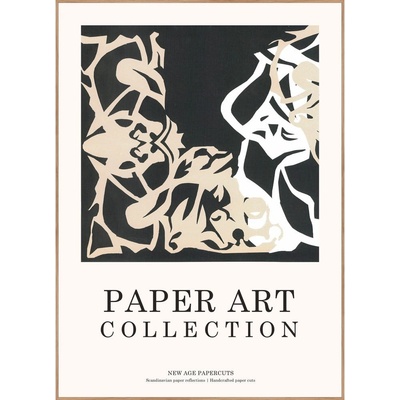 Malerifabrikken Paper Art 8 obraz světlá/béžová/šedá/černá