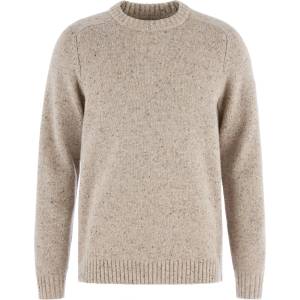 Fjällräven Мъжки вълнен пуловер Fjällräven Övik Neps Knit Sweater Wool jumper - Light Beige - размер XL (005-7512-0415)