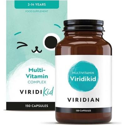 Viridian Nutrition Viridikid Multivitamin 150 kapslí