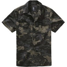 Brandit Roadstar košeľa pánska s krátkym rukávom darkcamo