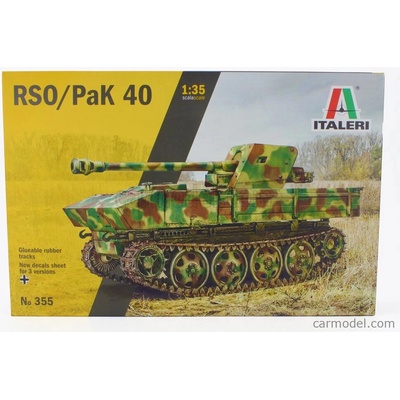 Italeri Tank Rso Pak40 Military 1945 / 1:35