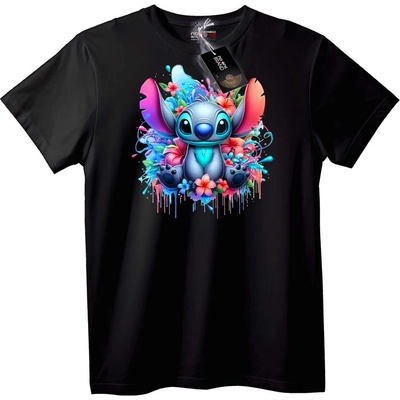 NOONEBRAND Тениска Stitch с цветен флорален принт - XS, White