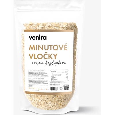 VENIRA superfast bezlepkové minutové ovesné vločky 500 g