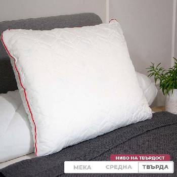 Izidream Капитонирана възглавница Memory Fix 50/70 см мемори пух